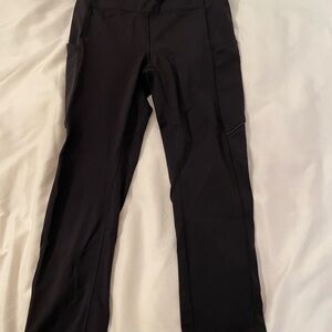 Black High-Waisted Leggings